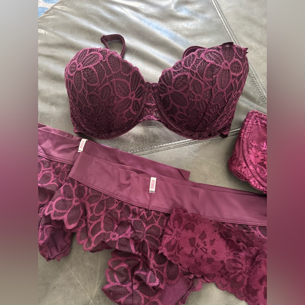Victoria's Secret Purple Lace Bundle - Picture 12 of 13